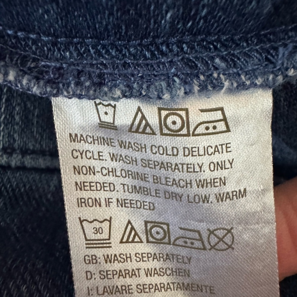 Belle by Kim Gravel Regular Flexibelle Drawstring Jean Medium Wash 6 - Picture 6 of 12
